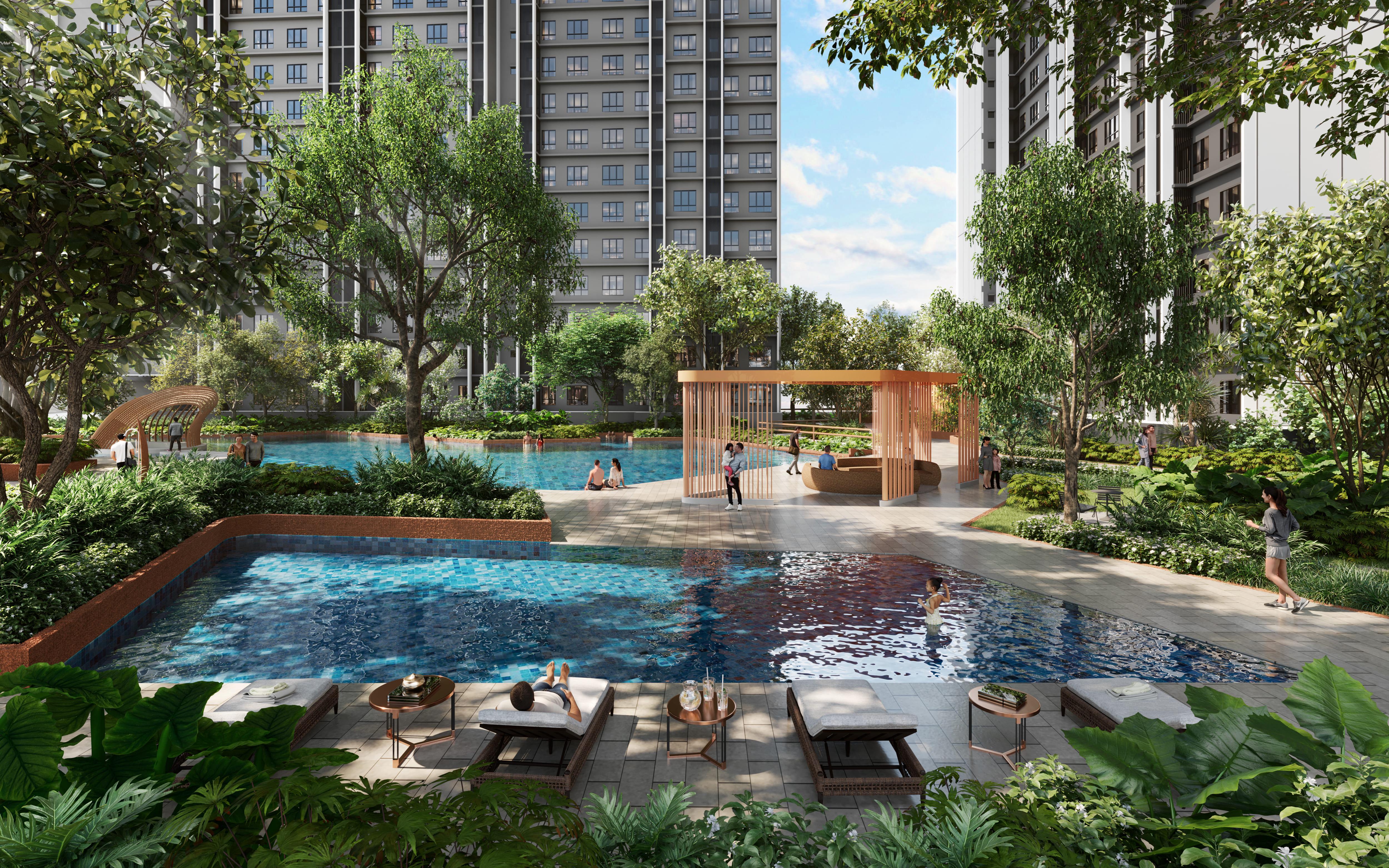 Leisure Pool — Poolside Lounging